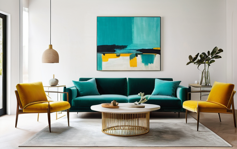 AI 예술과 색채 분석 - **Prompt:** "An incredibly vibrant and complex abstract digital artwork, as if dreamt by an advanced...