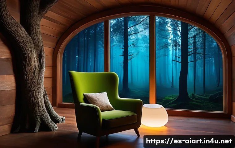 AI 예술과 감성 조명 관련 이미지 1