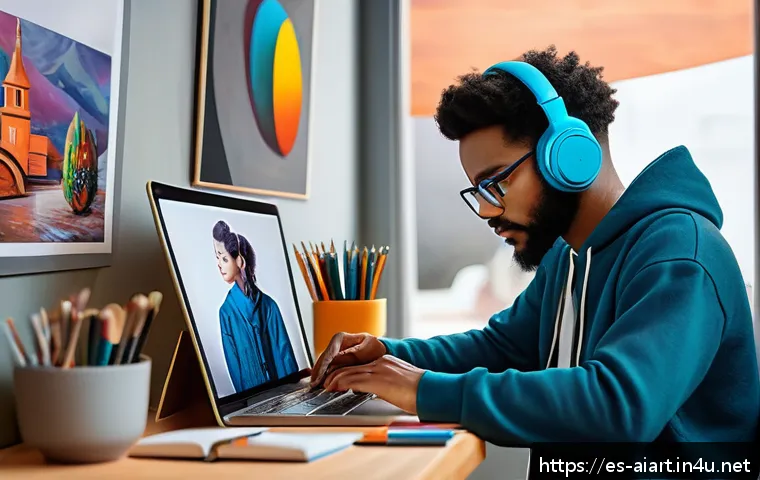 AI 예술과 AI 패턴 생성 관련 이미지 2